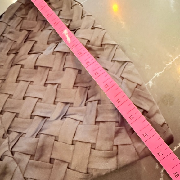 Amanda Uprichard ArelyBlack Pleated/Woven Strapless Mini Dress , NWT - Picture 12 of 13